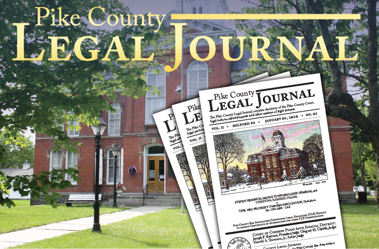Pike County Legal Journal